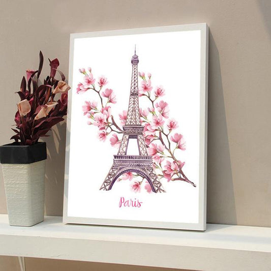 40X60CM Eiffel Tower 5D Full Diamond no frame