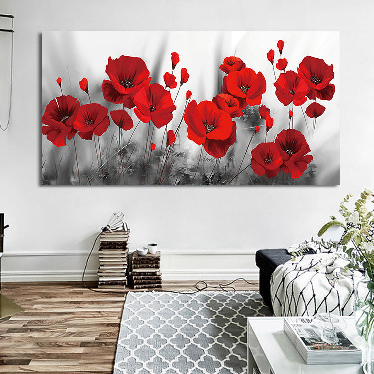 50x100cm rose  NO Framed Prints Painting Canvas Wall Art For Living Room Home Decor