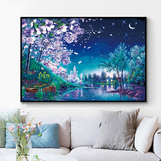 40X50CM - Landscape DIY 5D Full Diamond Painting NO Frame