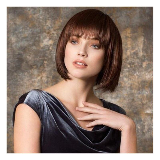 1-Piece New Fashion Air Bangs Short Hair Chemical Fiber Wig Casual Wild Straight Hair