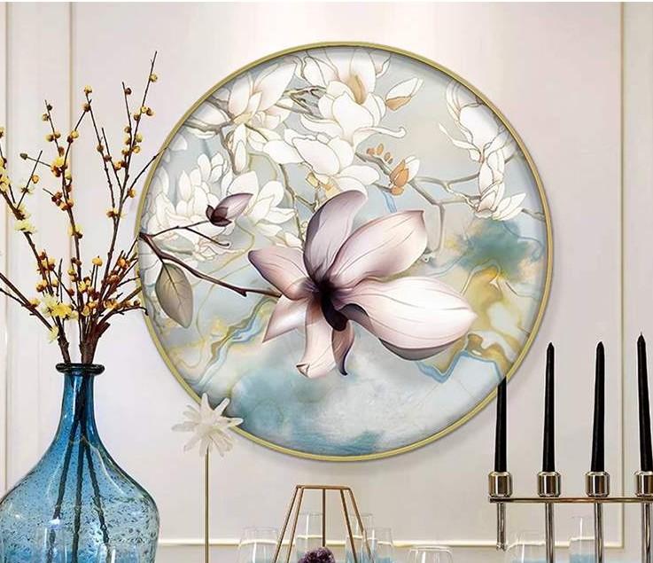 50X50CM-Round 5D Full Diamond Painting DIY Pictures NO FRAME