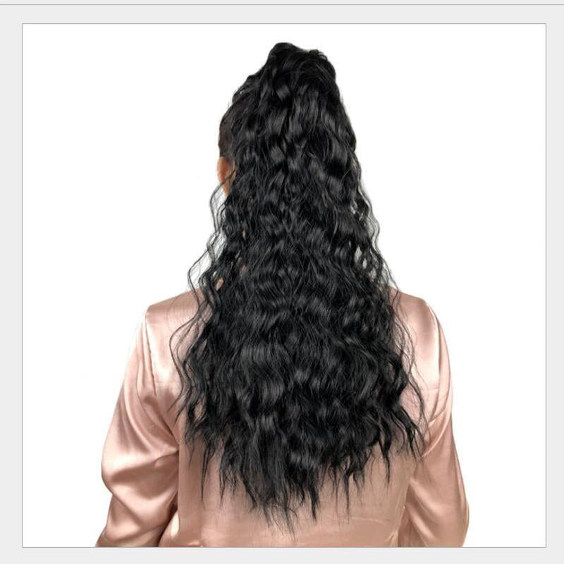 Ponytail Long Hair Curly Synethic