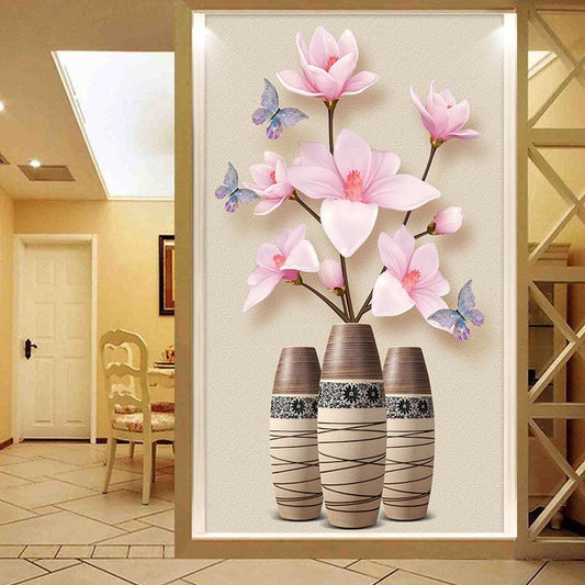 100x50cm Vase 5d diy diamond painting full drill NO FRAME