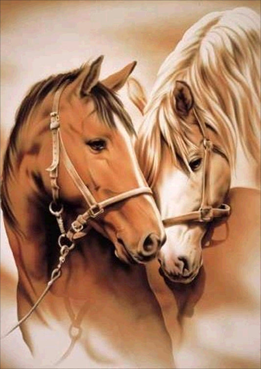 30X40CM-Horse Home Decoration DIY 5D full Diamond Painting A378