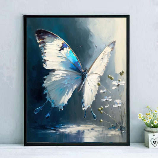 Butterfly No Framed DIY Oil Painting By Numbers 40*50CM