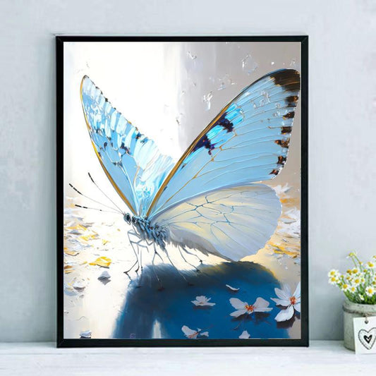 Butterfly No Framed DIY Oil Painting By Numbers 40*50CM