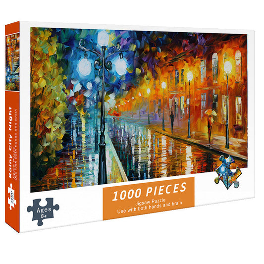 1000 Pieces DIY Puzzle Jigsaw Puzzle Educational Toys Puzzle For Gift