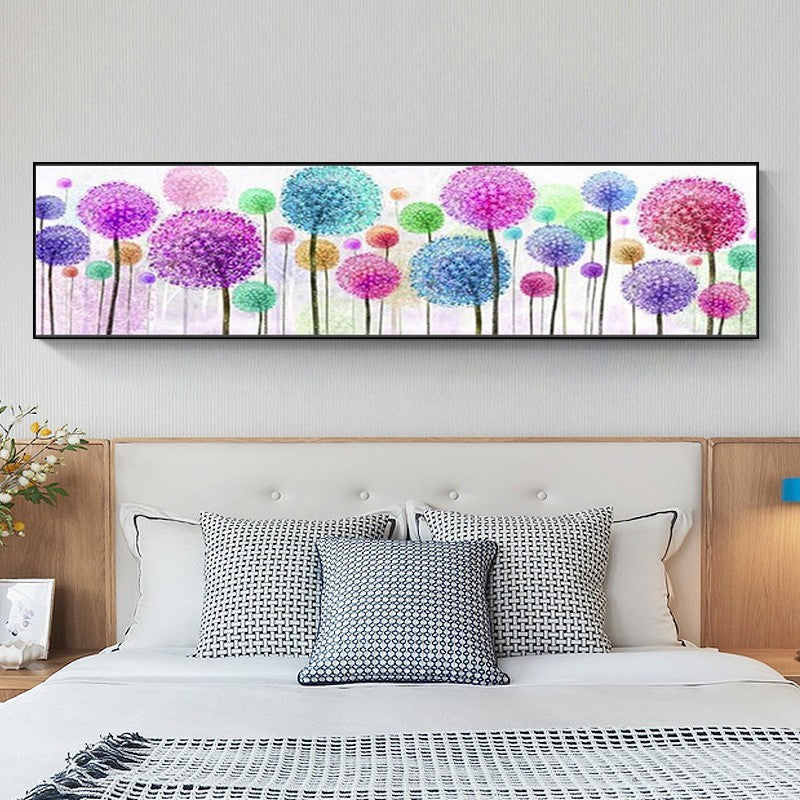 120X45CM - Dandelion DIY 5D Full Diamond Painting NO Frame