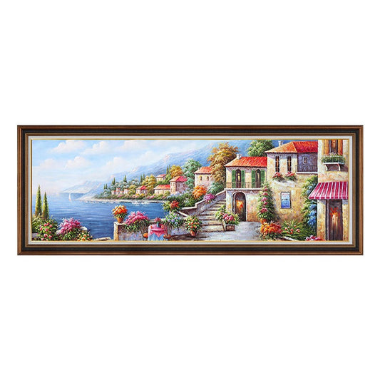 120x50cm Seaside 5d diy diamond painting full drill NO FRAME