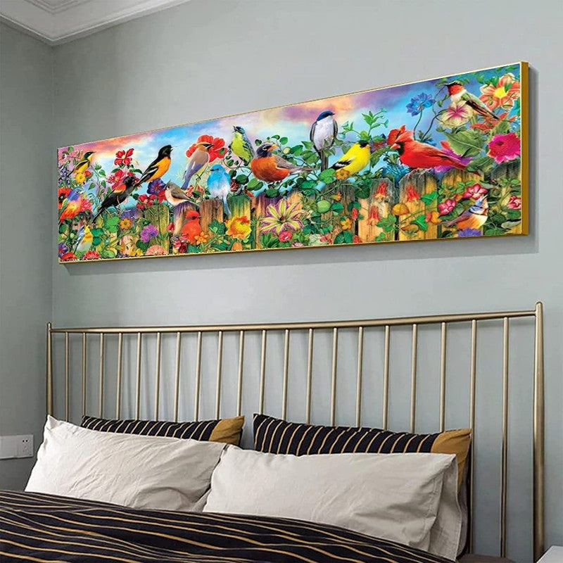 140X50CM -  Bird DIY 5D Full Diamond Painting NO Frame