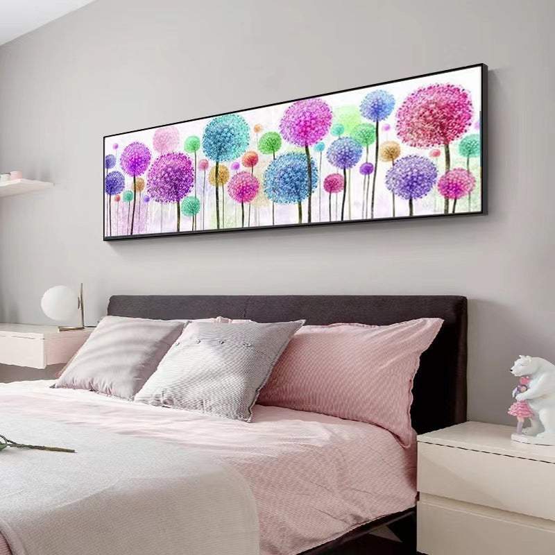 120X45CM - Dandelion DIY 5D Full Diamond Painting NO Frame