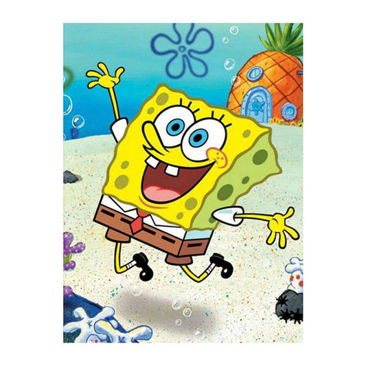 40x60CM-Spongebob- DIY 5D full Diamond Painting