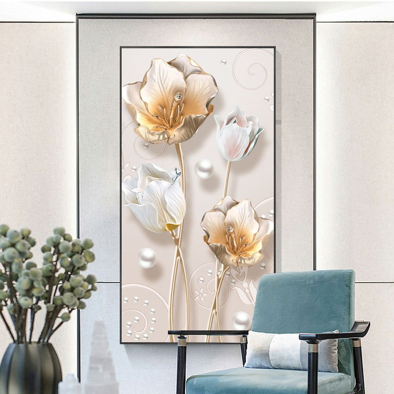 60X90CM - Tulip Flower DIY 5D Full Diamond Painting NO Frame