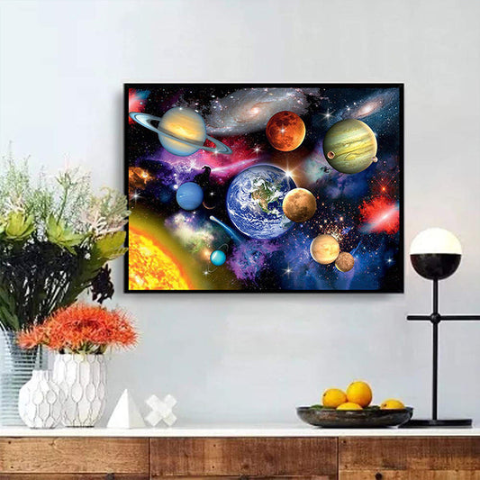 80X60CM - Universal Planet DIY 5D Full Diamond Painting NO Frame