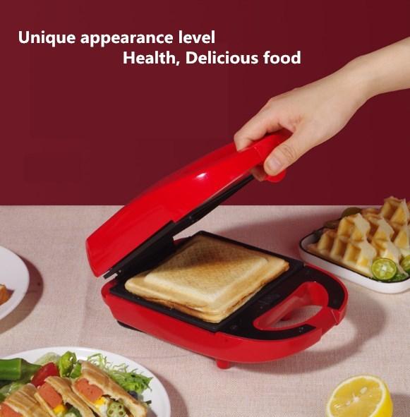 Electric Sandwich Maker Waffle Maker Toaster Baking Multifunction Breakfast Machine Pancake