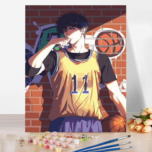 SLAM DUNK No Framed DIY Oil Painting By Numbers 40*50CM