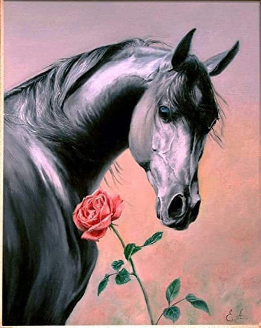 40X50CM - Horse DIY 5D Full Diamond Painting NO FRAME